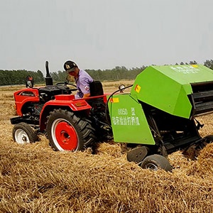  Mini Round Hay Baler, Farm Self-propelled Hay Baler	