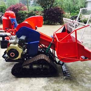  Hot Sale High Quality Mini Rice Combine Harvester	