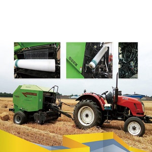  Popular Model Hydraulic Square Hay Baler	