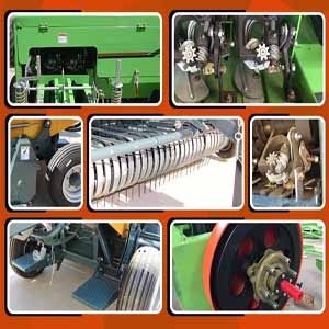  Popular Model Hydraulic Square Hay Baler	